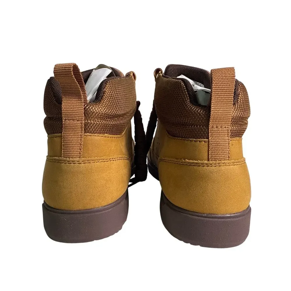 Forsake Mason Mid‎ Casual Sneaker Boot Shoes Men's 10 Tan Leather Waterproof